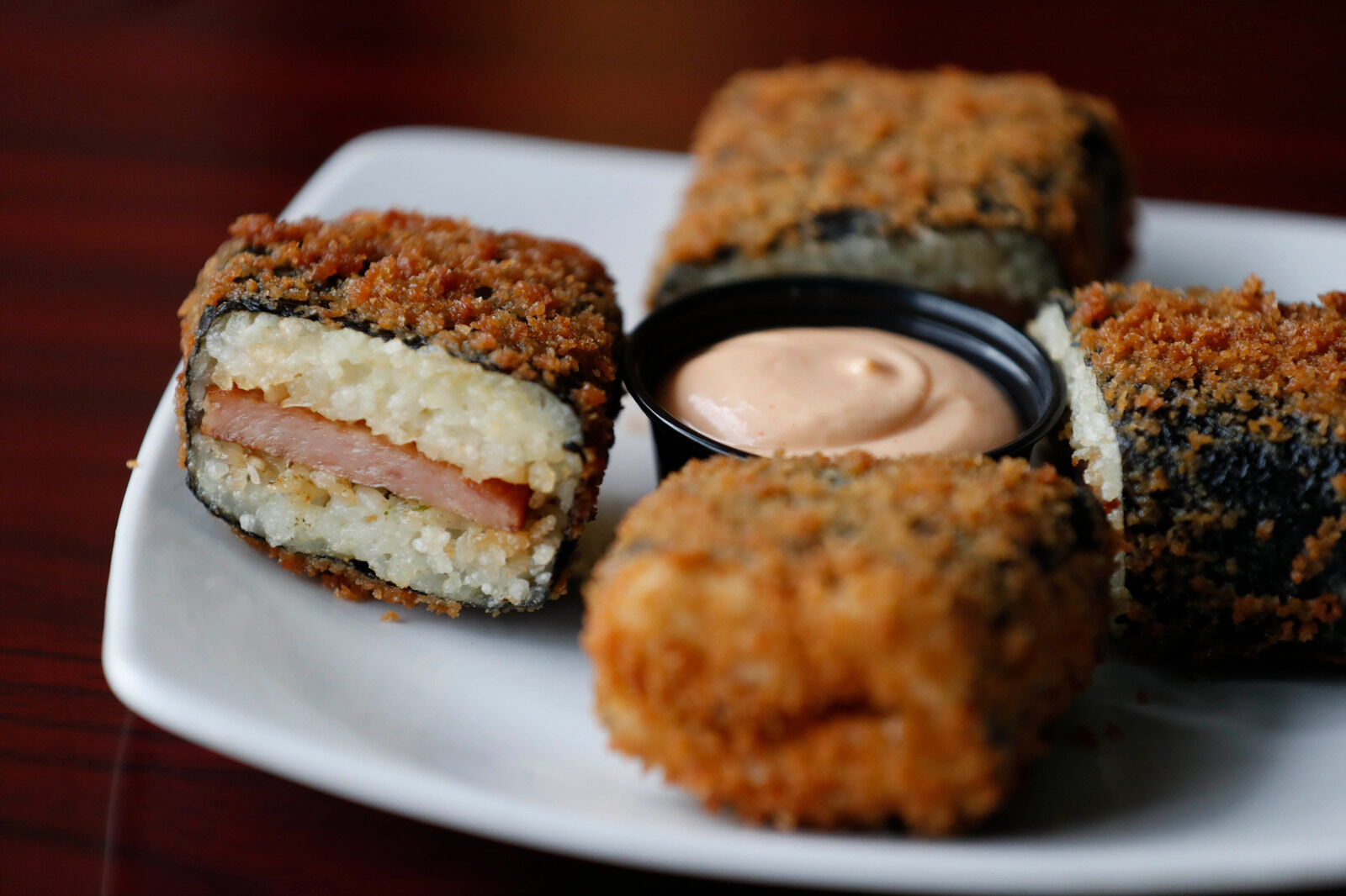 Islands Hawaiian Grill (copy) crunchy spam musubi